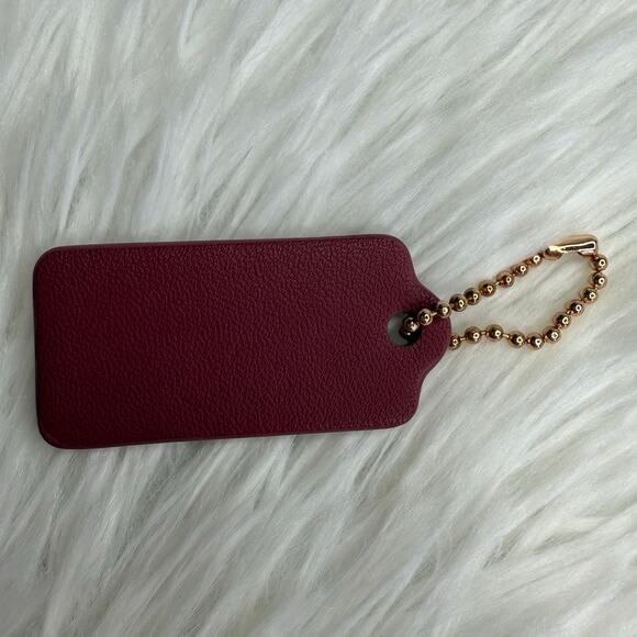 COACH Replacement Hang Tag Key Fob Bag Charm - Picture 2 of 3